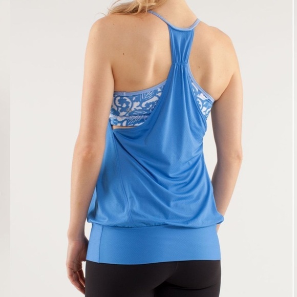 Lululemon Blue No Limits Tank - Picture 2 of 12
